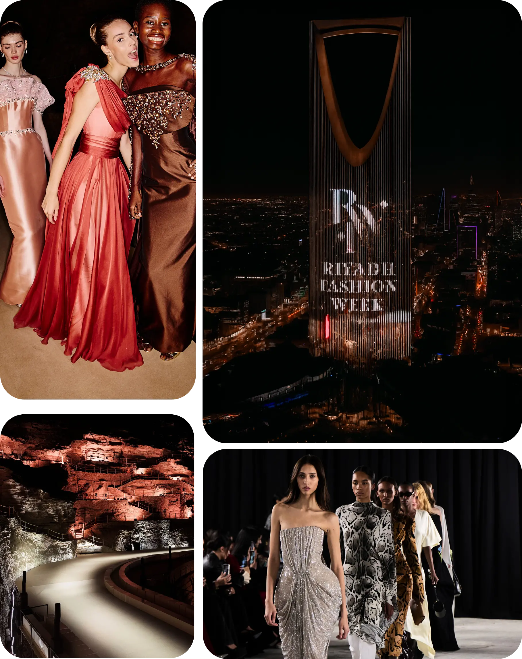 Riyadh Fashion Week runway show