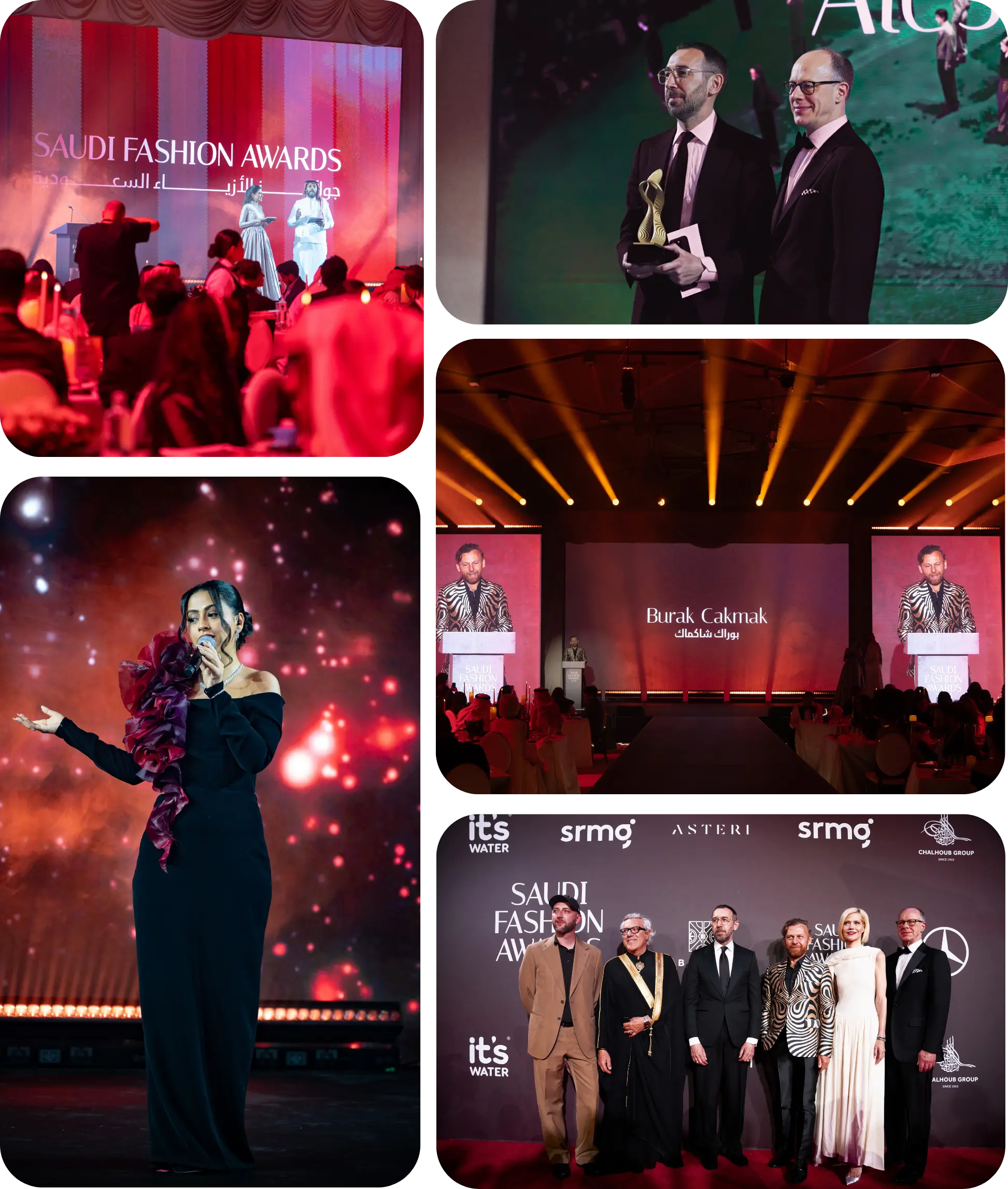 Saudi Fashion Awards ceremony