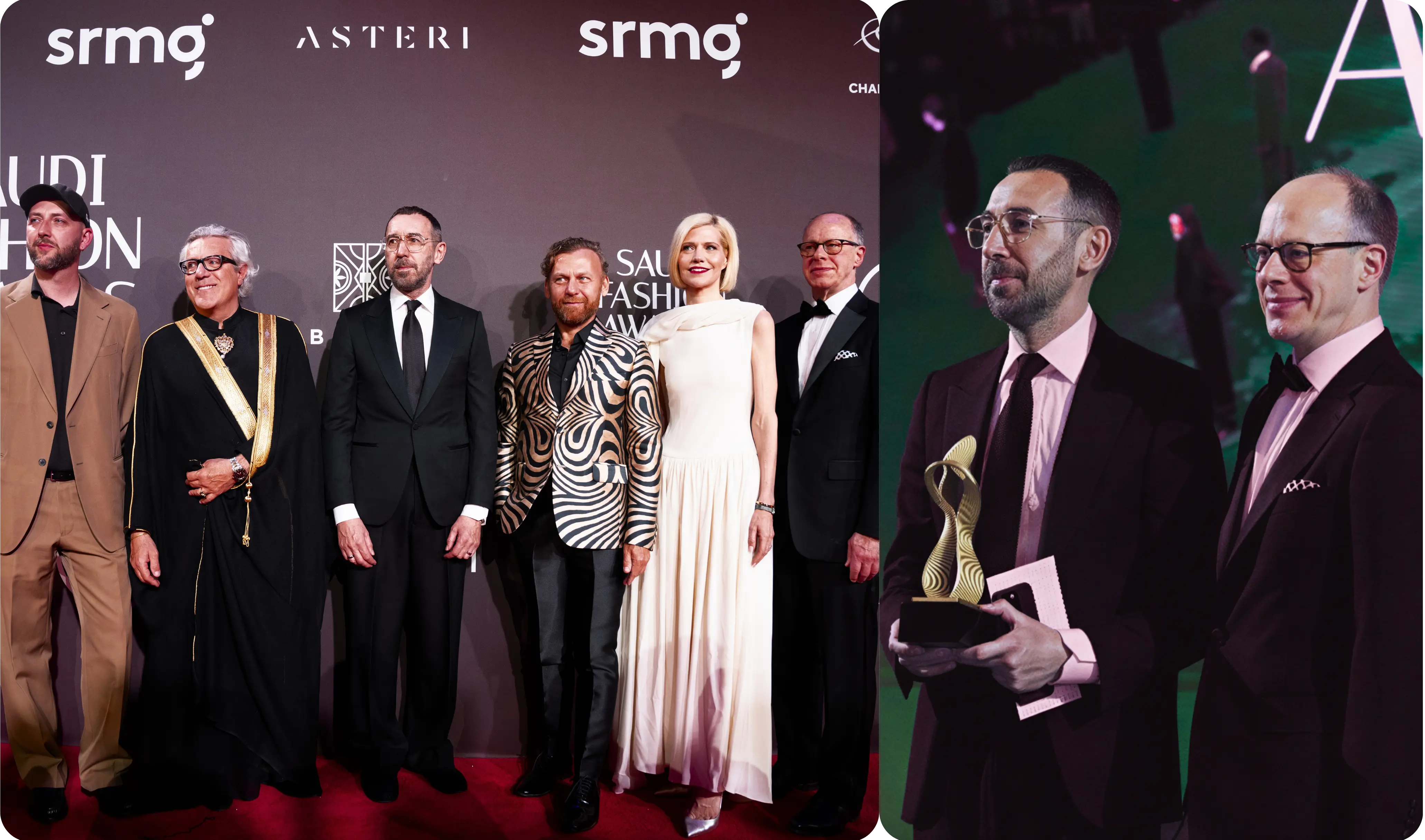 Saudi Fashion Awards celebration